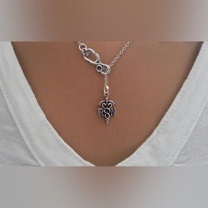 Stethoscope RN Sterling Silver Necklace with Gift Bag